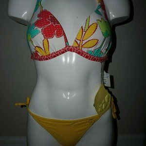 Body Glove Push Up Halter Top size S and Tie Side Bikini Pant size M